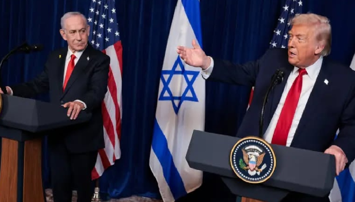 ملخص ماجاء من تصريحات ترامب ونتنياهو بعد اجتماع