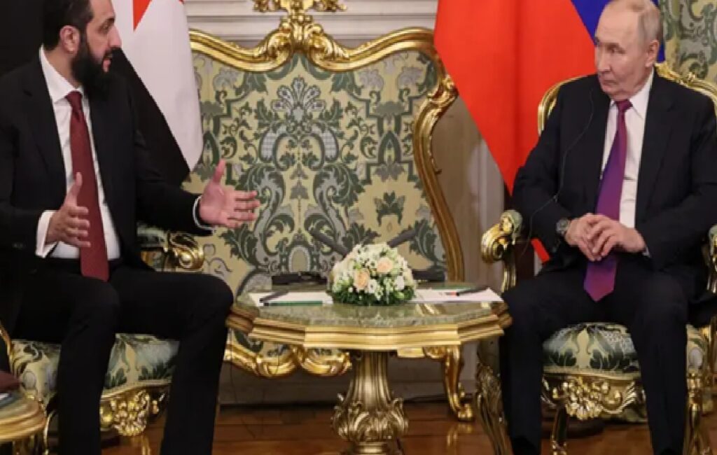 بوتين وأحمد الشرع