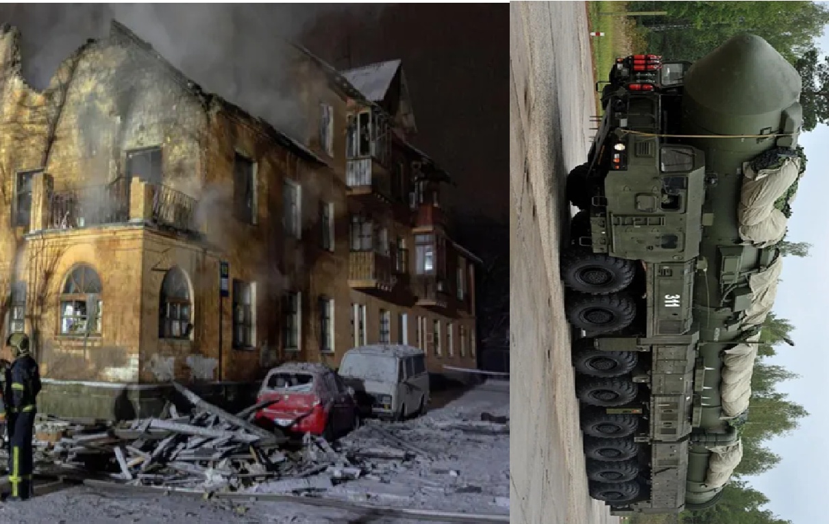 روسيا استخدام صاروخ باليستياً في هجوم على كييف