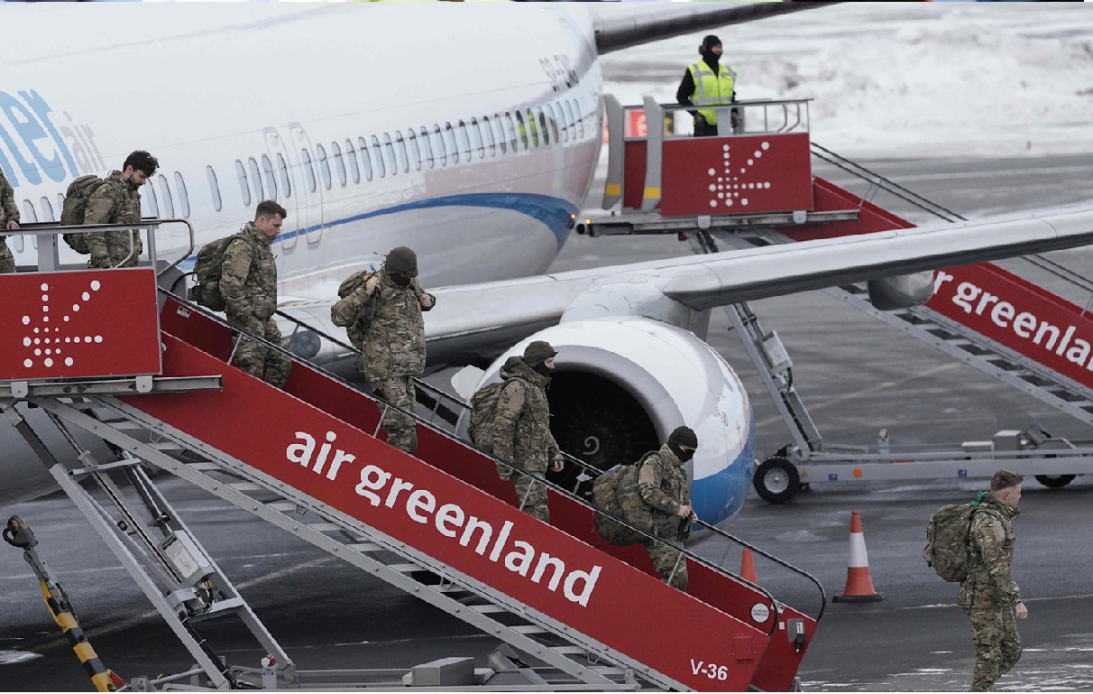 انطلاق عملية عسكرية واسعة النطاق في غرينلاند