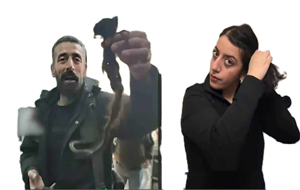 سيمونا موهامسون تضفر شعرها تضامنًا مع النساء الكرديات في سوريا