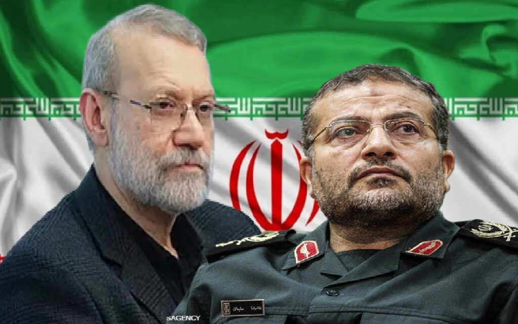 إيران تقر بمقتل لارجاني بعدما  أقرت بمقتل قائد جهاز الباسيج