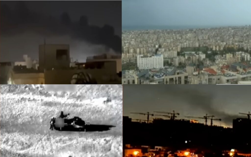 أبز التطورات للهجوم الامريكي الاسرائيلي حتى صباح اليوم