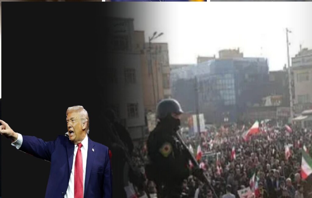 مرة أخرى ترامب يهز العالم بتغريدته ويحث الإيرانيين على مواصلة الاحتجاج