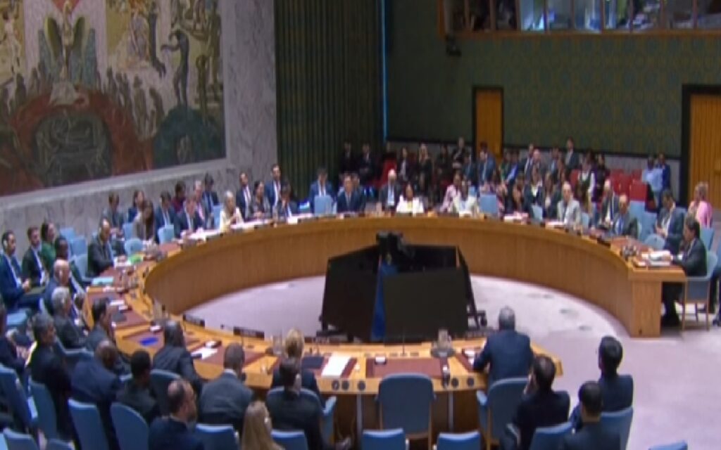 انعقاد جلسة مجلس الامن الدولي