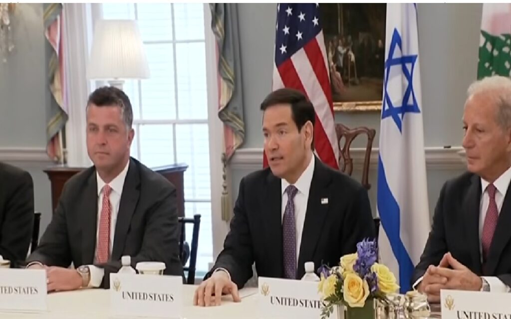 بدأت محادثات السلام بين إسرائيل ولبنان