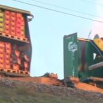 حادث تصادم قطارين في الدنمارك