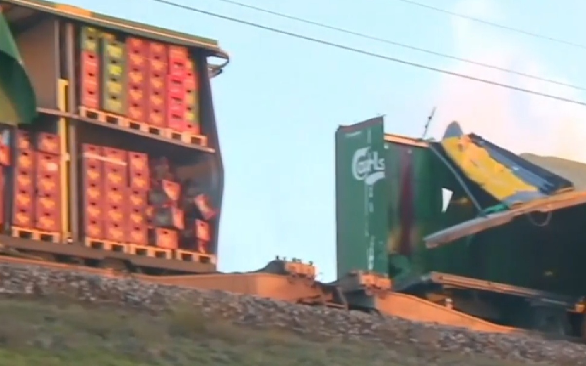 حادث تصادم قطارين في الدنمارك