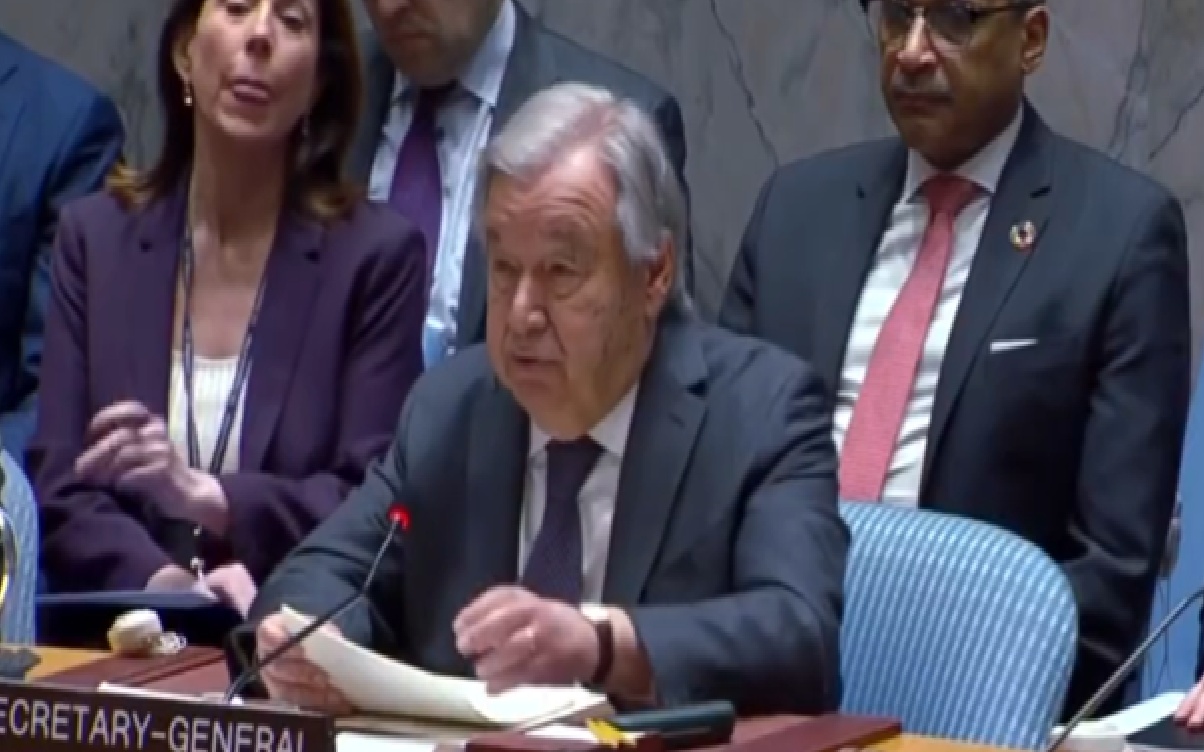 الامين العام للامم المتحدة يحذّر من تسارع وتيرة انتشار الأسلحة النووية