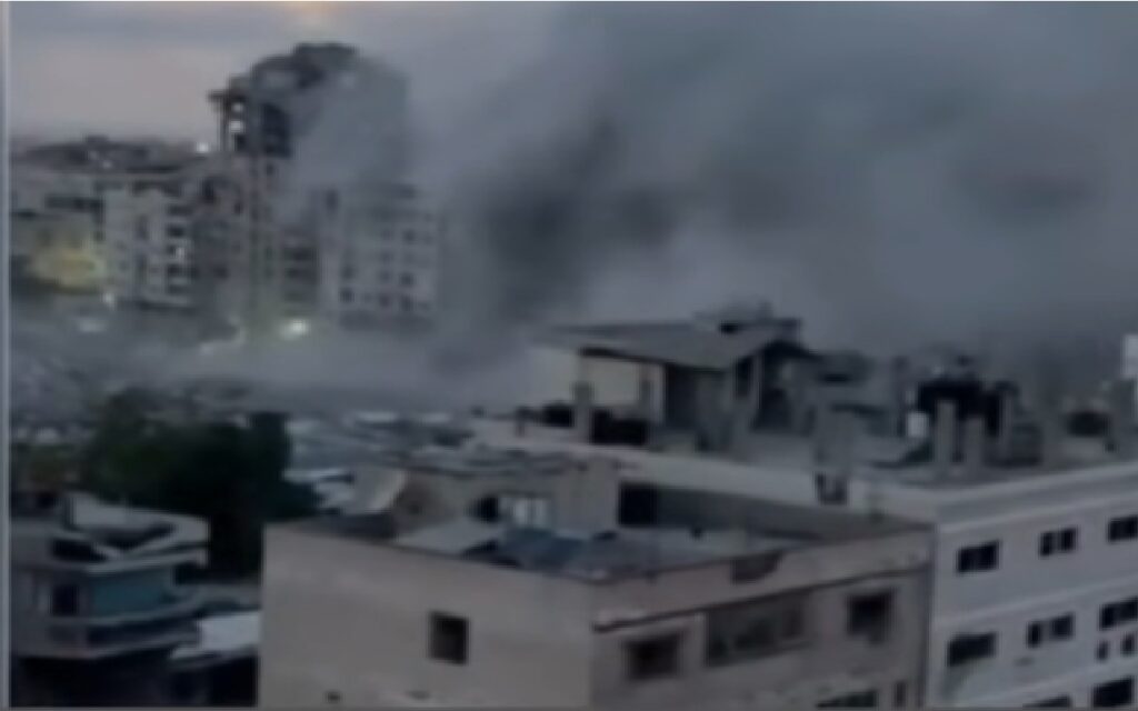هجوم إسرائيلي على زعيم حماس