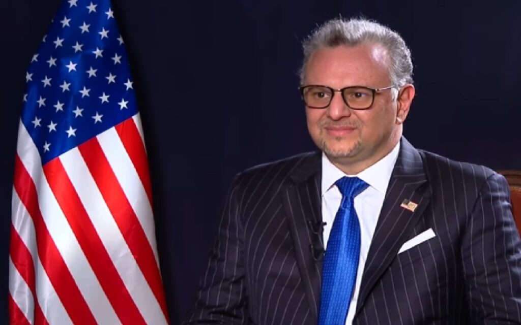المبعوث الامريكي مسعد بولس