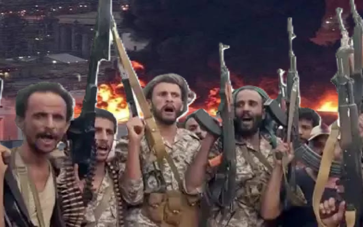 حريق بمنشأة لأرامكو وانفجارات في صنعاء